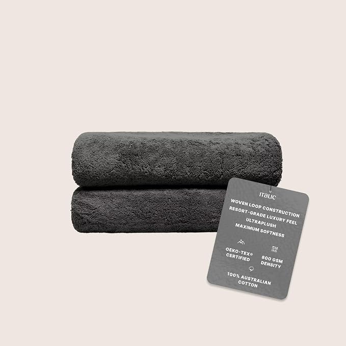 Italic Ultraplush 100% Australian Cotton Towels - Image 2