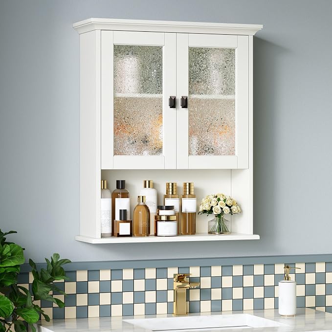 Bathroom Cabinet Wall Mount, Over Toilet Storage Cabinet by Baztin