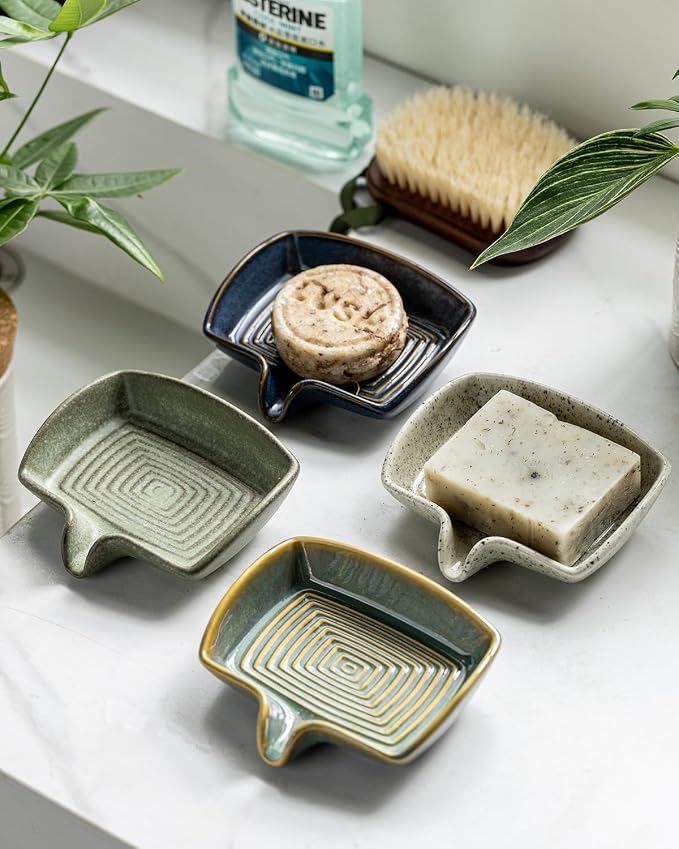 Ceramic Soap Dish, Bar Soap Holder - Image 7