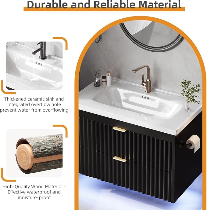 4ever2buy 24 Inch Bathroom Vanity - Image 6