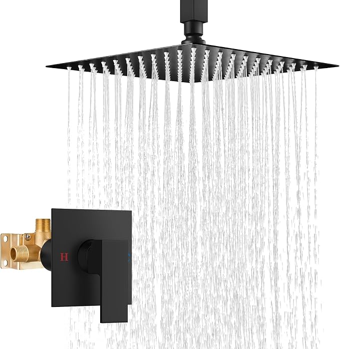 Airuida Shower Faucet Set and Handle Set Single Function Shower Trim Kit by Airuida