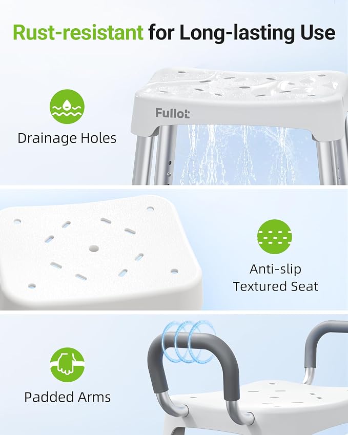 Widened Shower Chair for Inside Shower - Image 7