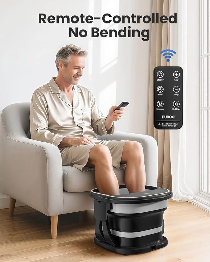 Puboo Collapsible Foot Spa Bath Massager - Image 5