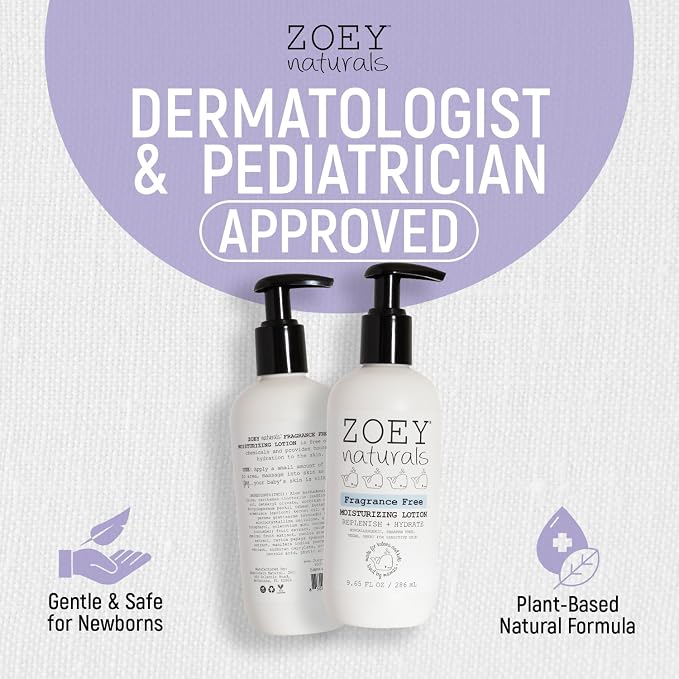 Absolutely Natural Zoey Naturals Fragrance-Free Head to Toe Baby & Toddler Wash - Image 2