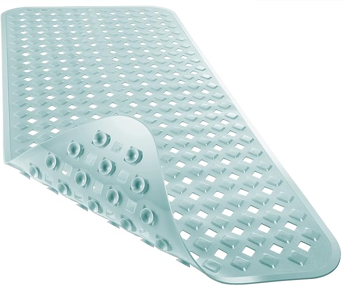 Yimobra Non Slip Bath Mat, Super Strong Suction Cups, 34.5"x15.5"Long Tub Mat by Yimobra