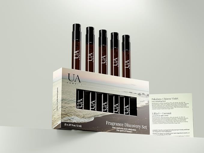 Variety Pack Body and Hair Mist from Hawaii, Hair Perfume by UaBody