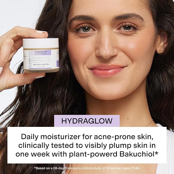 CLEARSTEM - HYDRAGLOW Stem Cell Moisturizer - Bakuchiol + Squalene - Youthful - Image 2