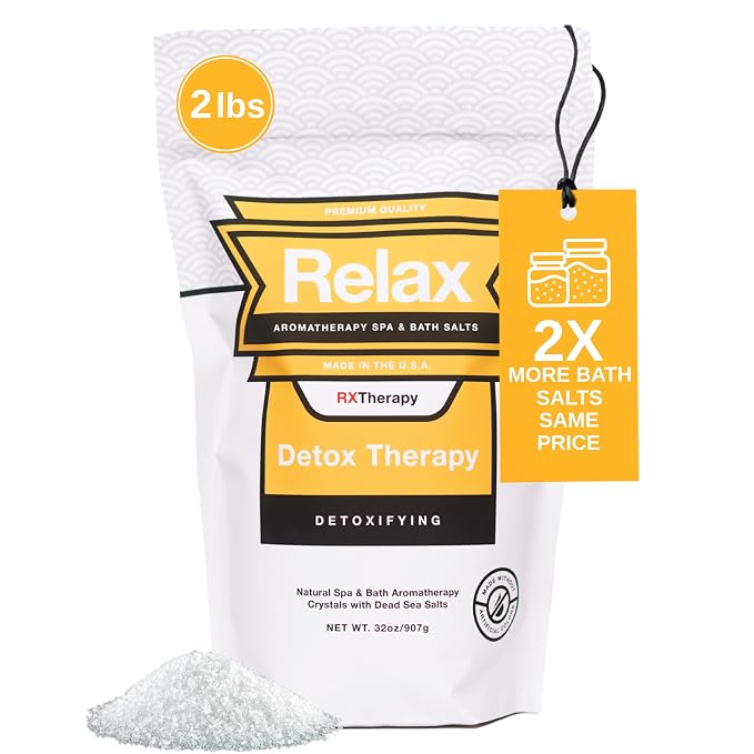 Relax Spa & Bath, Epsom & Dead Sea Salts, Aromatherapy Bath Salts by RelaxSpaBath