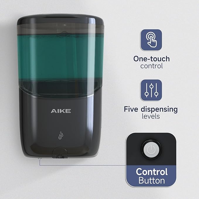 AIKE Wall Mount Automatic Soap Dispenser - Image 5
