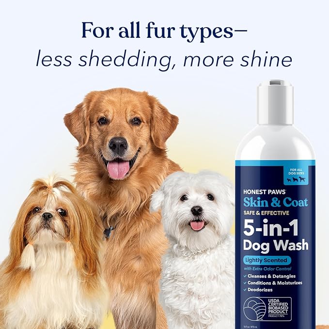 Honest Paws Dog Shampoo and Conditioner - Image 9