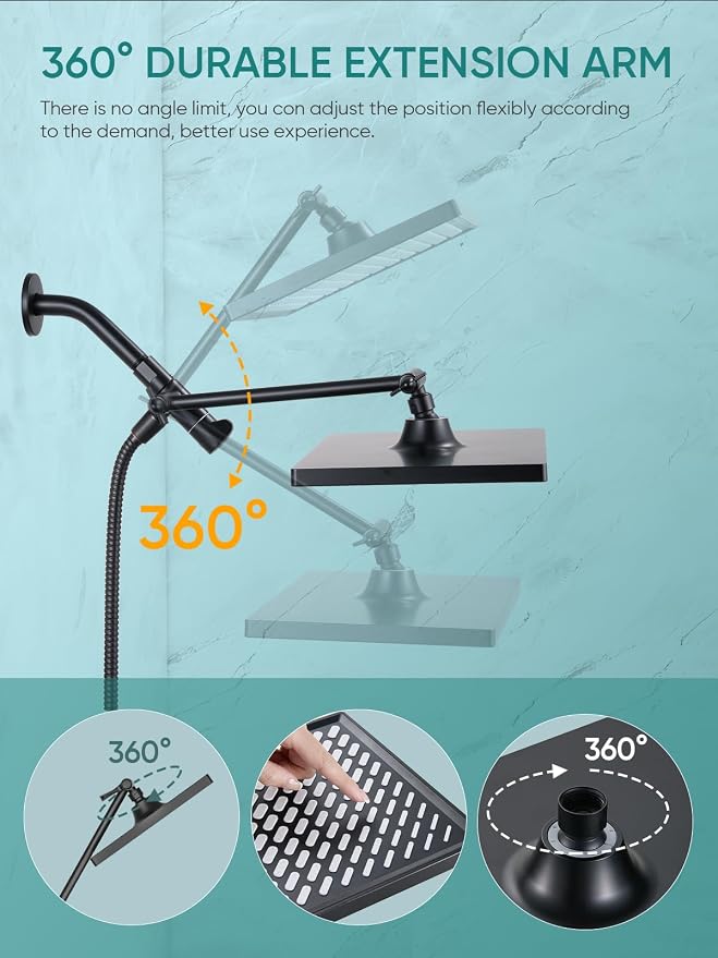 Cobbe 11.8 Inch Rain Shower Head - Image 6