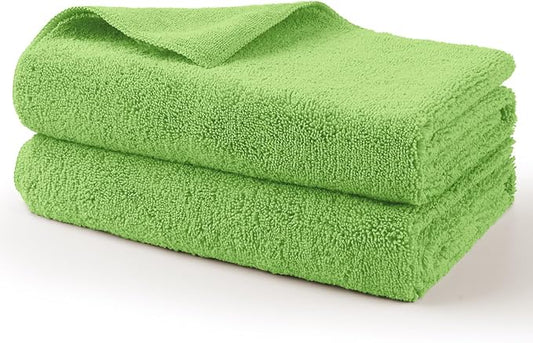 HOMEXCEL Professional Large Microfiber Car Drying Towels 2 Pack-31" x 24" by HOMEXCEL