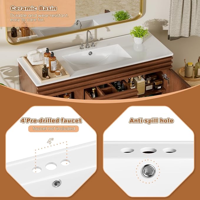 ROOMTEC 48" Bathroom Vanity - Image 5