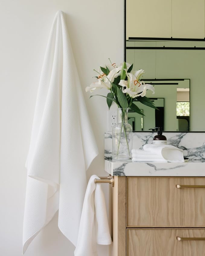 Cozy Earth Waffle Bath Sheets - Image 2