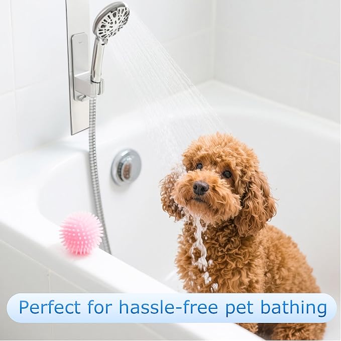 Modular Magnetic Handheld Shower Holder, 5-Section Customizable Sliding Rail - Image 6