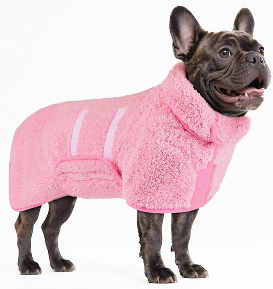 Bienbee Dog Bathrobe, Quick Drying Super Absorbent Dog Robes by Bienbee