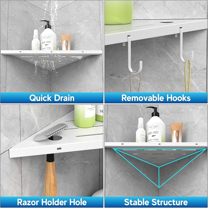 Corner Shower Shelves - Image 4