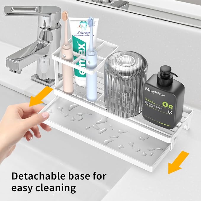 Toothbrush Holders for Bathrooms, Tooth Brushing Holder Electric Toothbrush and - Image 4