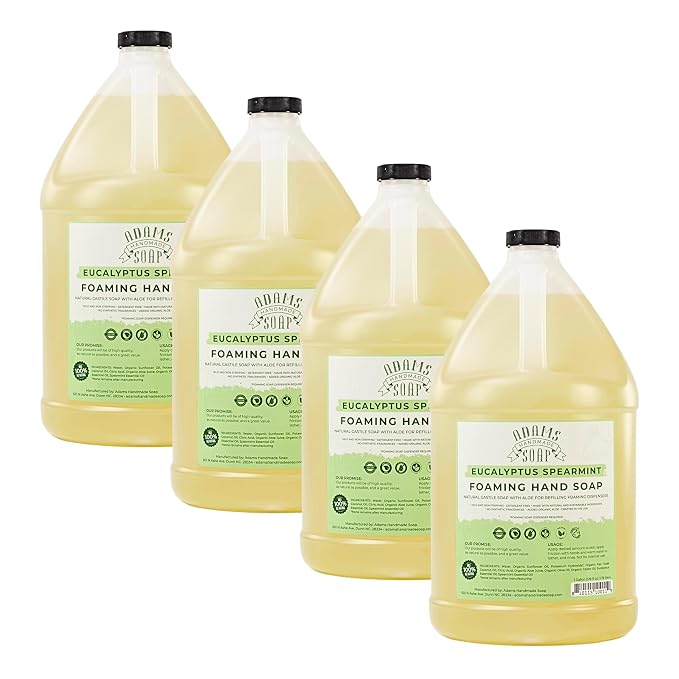 Adams Handmade Soap Liquid Foaming Soap 1 Gal by AdamsHandmadeSoap