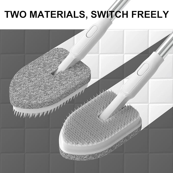 Tub Scrubber Cleaning Brush, Non-Scratch Shower Scrubber - Image 7