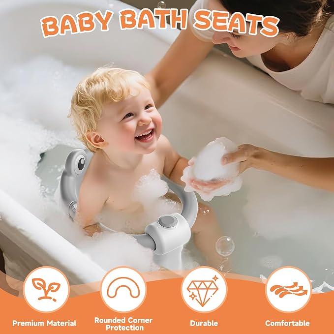 Baby Bath Seat for Babies 6 Months & Up - Image 2