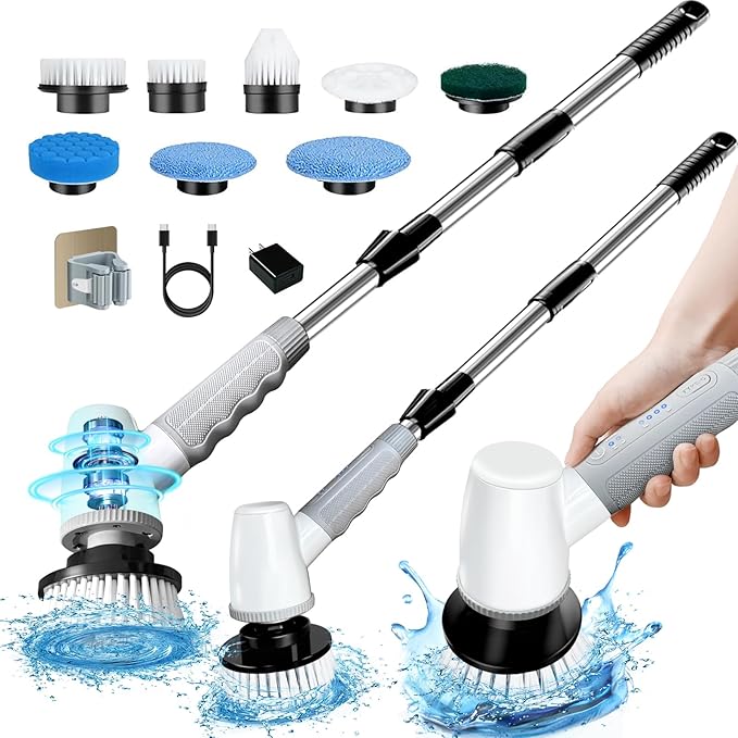 Electric Spin Scrubber Bathroom Scrubber by Unknown