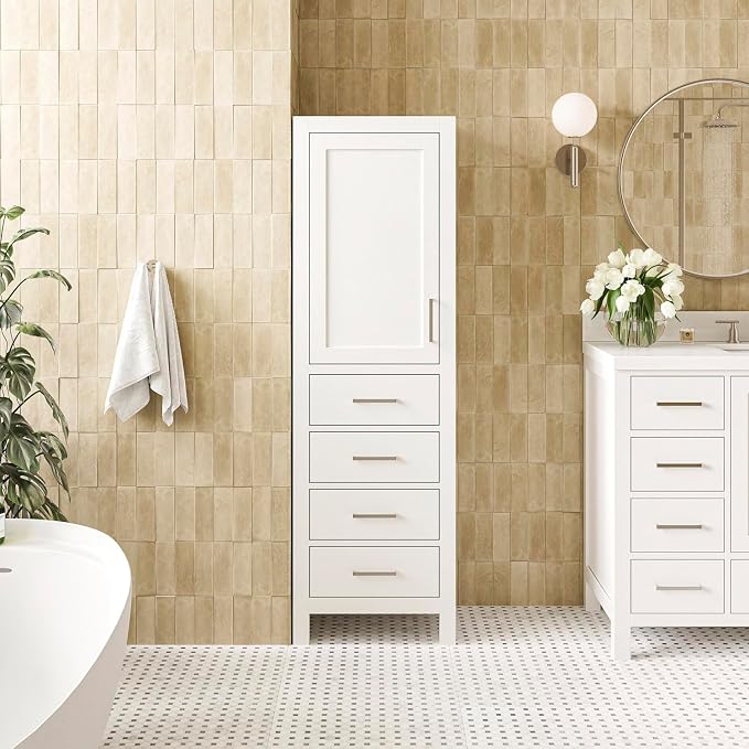 ARIEL Cambridge Bathroom Storage Cabinet - Image 9