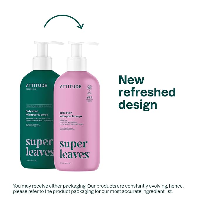 ATTITUDE Body Lotion, EWG Verified Moisturizer, Vegan Skin Care Products - Image 2