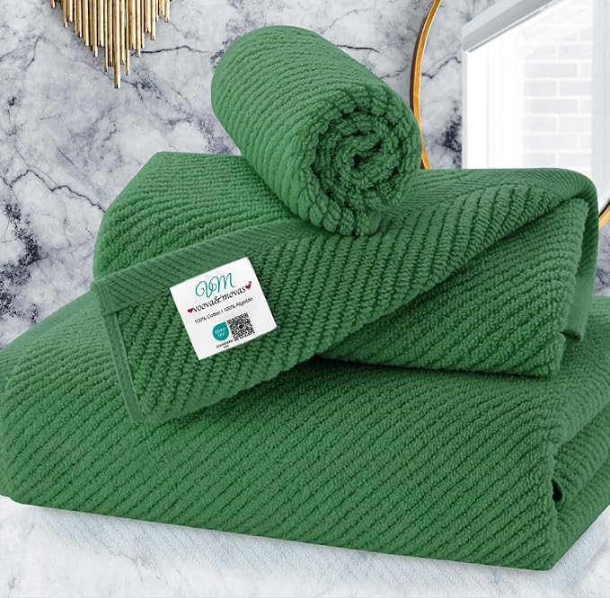 VOOVA & MOVAS 3 Piece Towel Set by VOOVAMOVAS