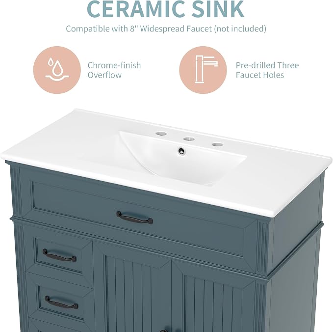 Favfurish 36" Bathroom Vanity - Image 8