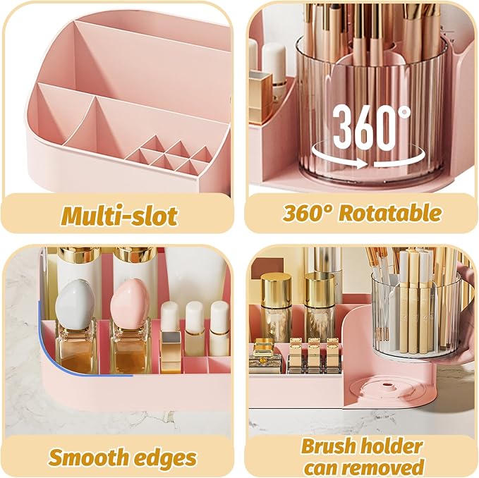 DASITON Large Capacity Makeup Organizer - Image 6