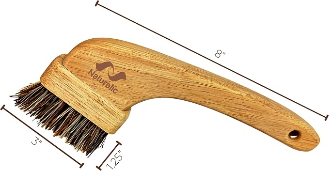 All-Natural Grout Brush Set | Wooden Cleaning Brush - Image 3