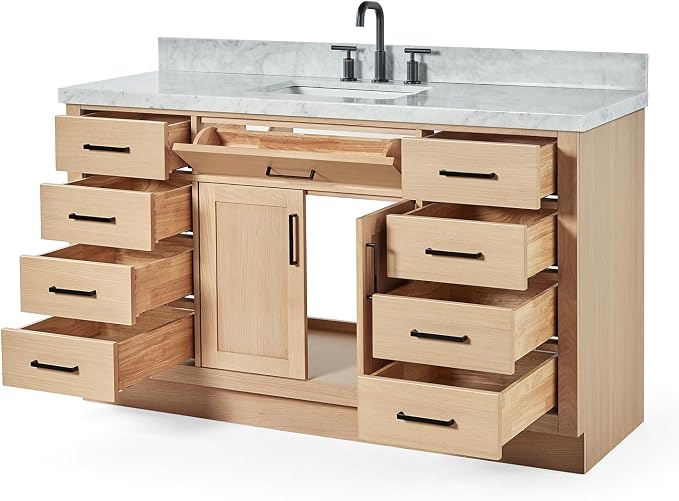 ARIEL 61" Inch Bathroom Vanity - Image 6