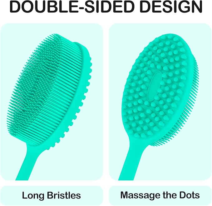 MateeyLife Silicone Body Scrubber Exfoliator - Image 2