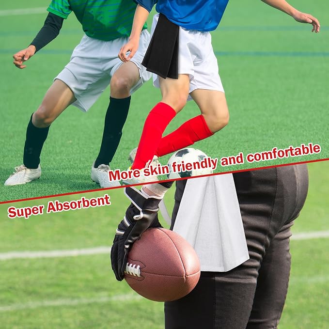 Shimeyao 3 Pcs Cotton Sports Football Towel - Image 6