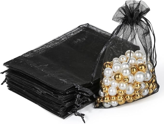 Hopttreely 100pcs Organza Bags by Hopttreely