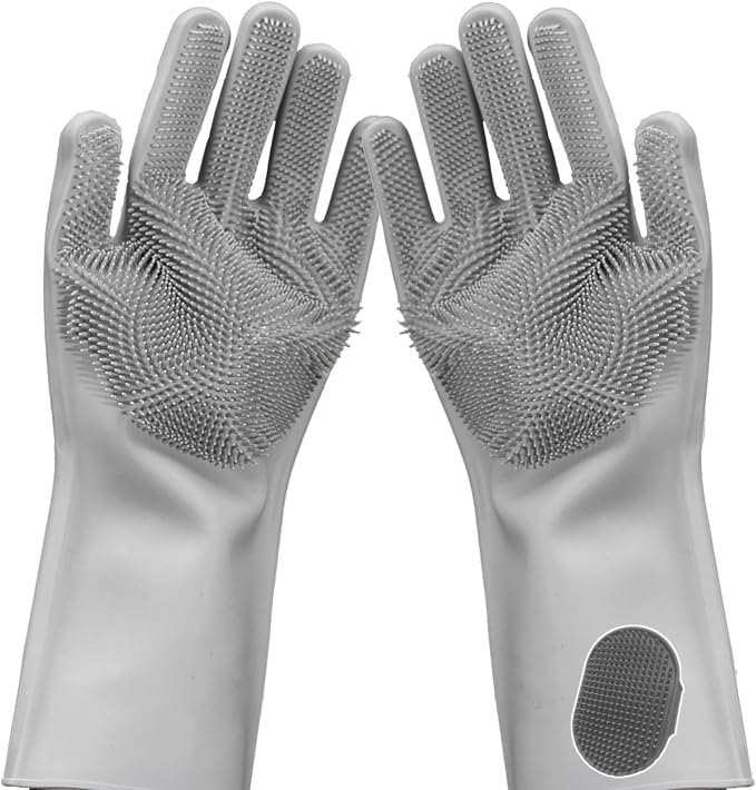 Pet Grooming Gloves by Unknown