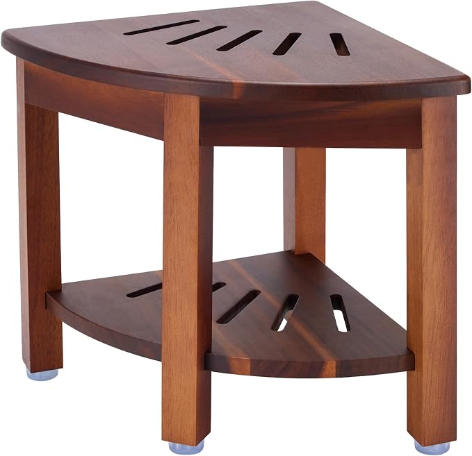 HouseJoy Corner Shower Bench by HouseJoy