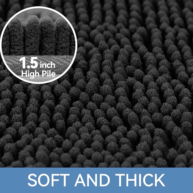 Bcoimo 70"×24" Absorbent Bath Mat, Non-Slip - Image 3