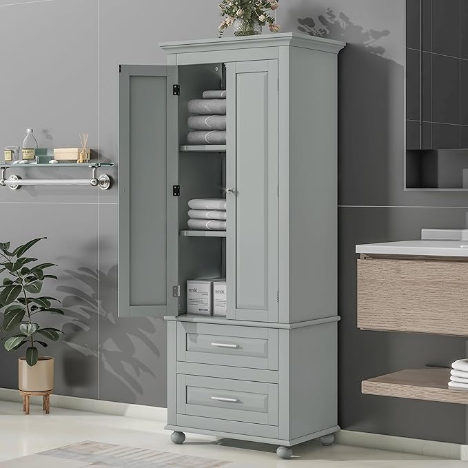 Polibi Tall Storage Cabinet - Image 7