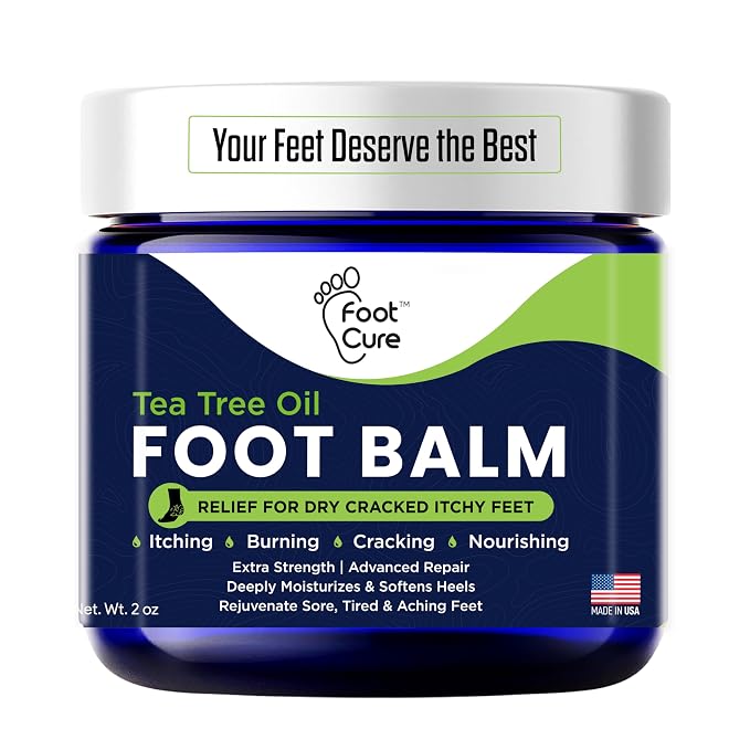 FOOT CURE Tea Tree Oil Balm – Moisturizer by FOOTCURE
