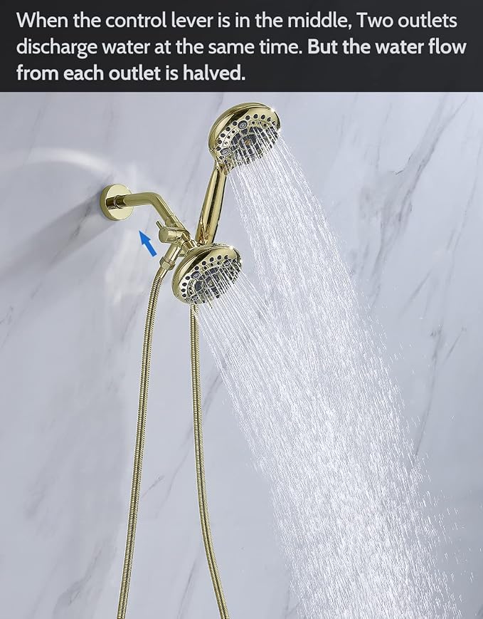 G-Promise Solid Metal Shower Arm Diverter - Image 7
