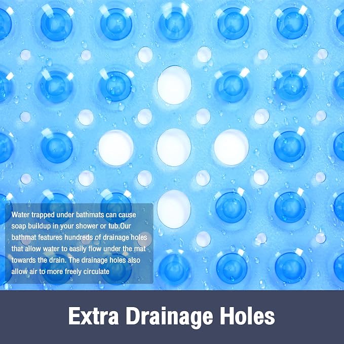 Square Shower Bathtub Mat Non Slip - Image 4