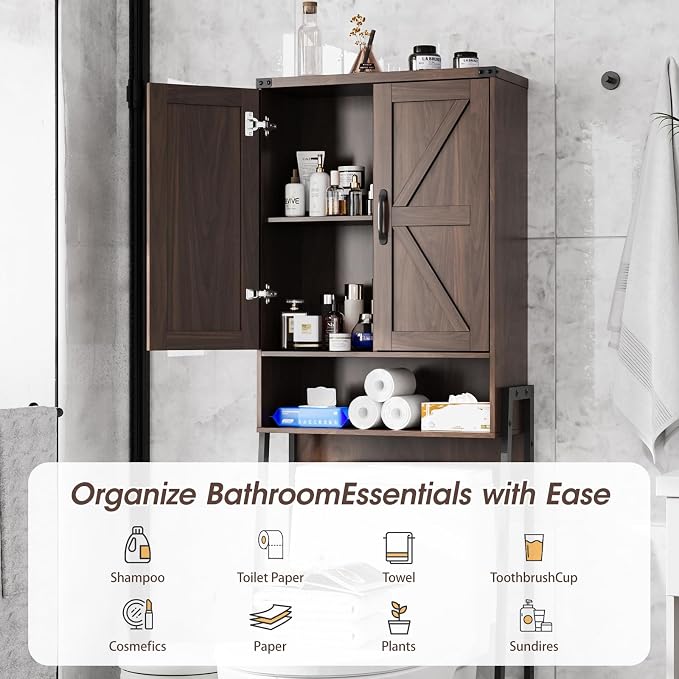 Over The Toilet Storage Cabinet - Image 5