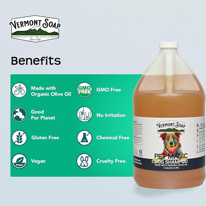 Vermont Soap Organics Pet Shampoo - Image 6