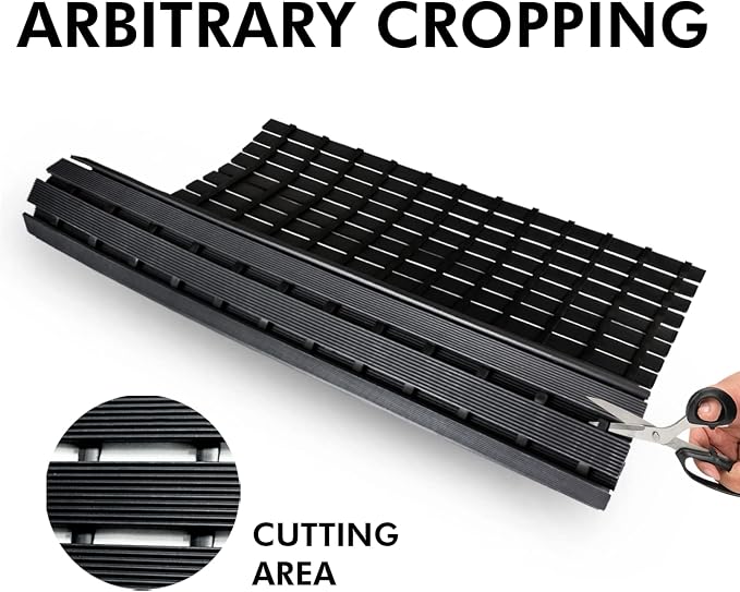 Large Shower Mat Without Suction Cups, Heavy Duty Bathtub Mat - Image 2
