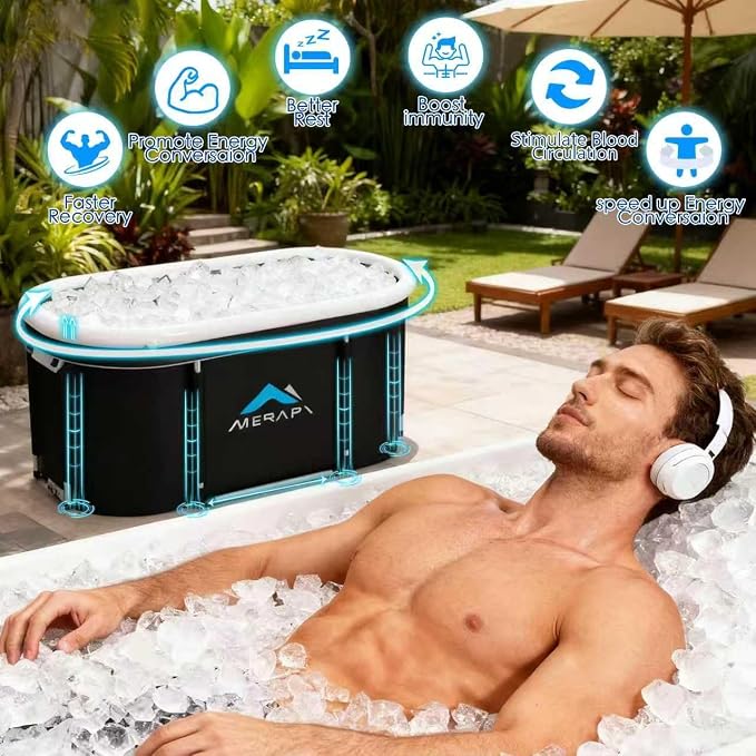 Merapi XL 131 Gal Portable Ice Bath Tub - Image 3