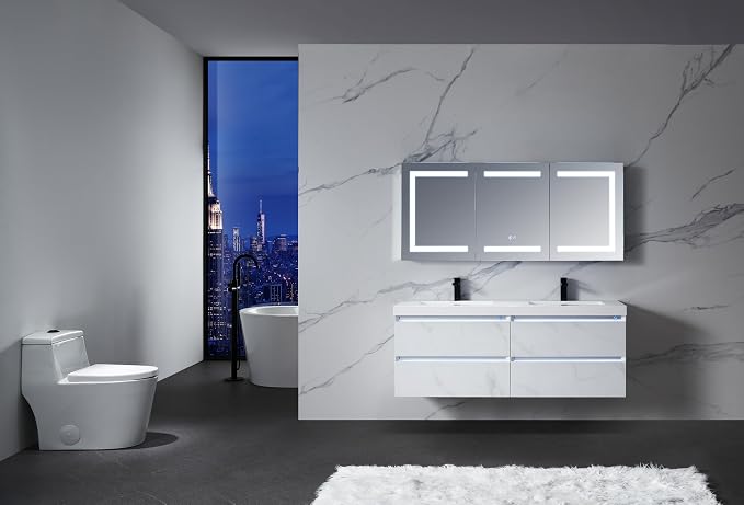 Blossom 60x26 LED Medicine Cabinet Mirror - Image 9