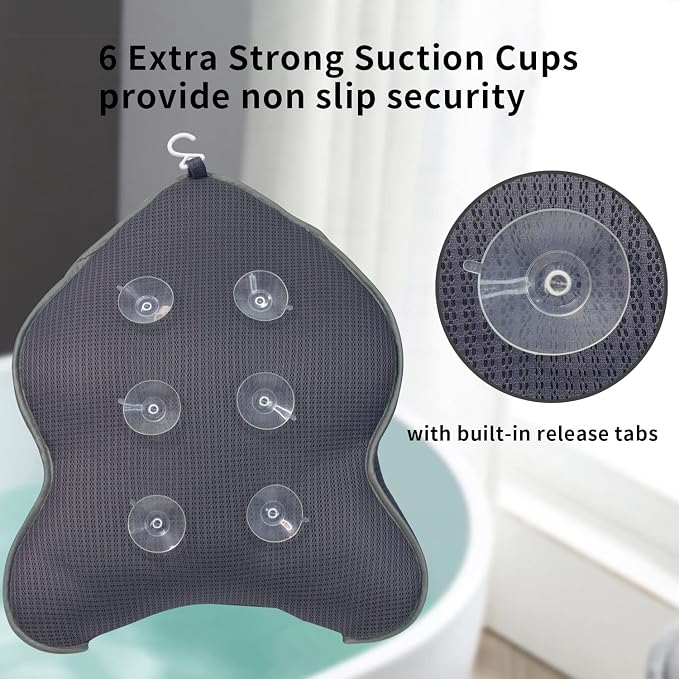 Extra Thick Large Bath Pillow - Image 4