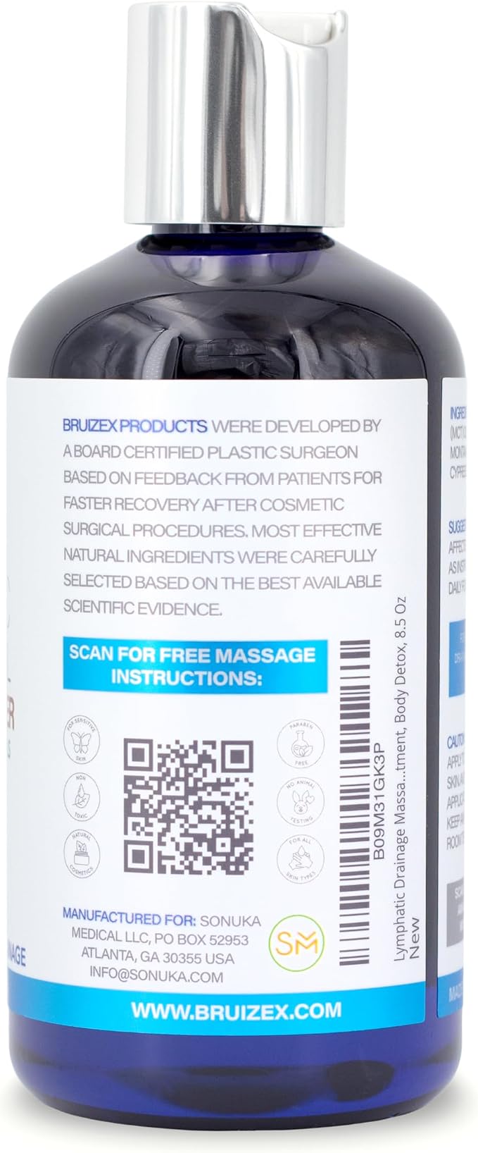 Lymphatic Drainage Massage Ginger Oil - Image 3